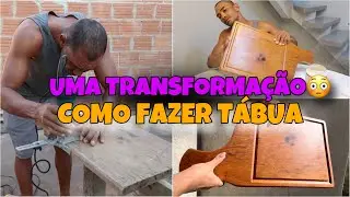 FAÇA VOCÊ MESMO - Olha como ficou legal essa tábua 😍