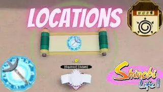 Shinobi Life 2 Namikaze Rasengan Location + Shadow Clone Barrage