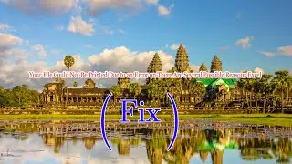 Your File Could Not Be Printed Due to an Error on There Are Several Possible Reasons Excel ( Fix )