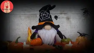 DIY Tutorial Gnomo Halloween - Gnome Halloween