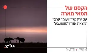 הקסם של מסאי מארה - הרצאה בגליץ עם ירין קליין ועומר פרצ'י