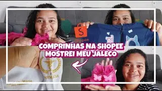 SHOPPING AT SHOPEE | I SHOWED MY LAB COAT ❤️ | WE BOUGHT HONEY 🍯 AND MORE... - LETÍCIA MARIA