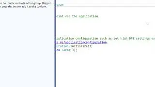 How to fix WinFoms Tool box is missing in Visual studio 2022