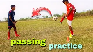 Training:  Football Passing Practice | Simal Football Skiller