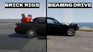 ФИЗИКА В BEAMNG DRIVE ПРОТИВ BRICK RIGS
