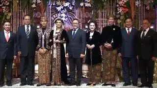 Jokowi’s Child Weds, Politics Takes a Pause