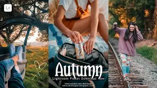Autumn Lightroom Presets | Download Now Orange green preset | color filter preset Lightroom mobile