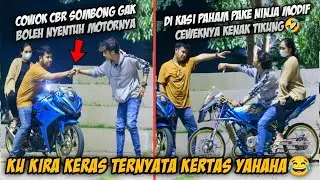 PIRAL DI TIKTOK‼️TIKUNG CEWEK ANAK CBR SONGONG‼️AUTO KASI PAHAM DONG 😂