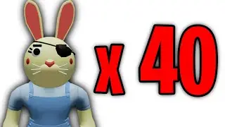 I Survived the 40 PLAYER Piggy Decay Challenge