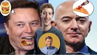 As comidas favoritas dos homens mais ricos do mundo