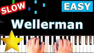 Wellerman - SLOW EASY Piano Tutorial