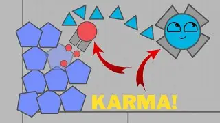 KARMA!  - The Dead END TROLL - Diep.io Maze