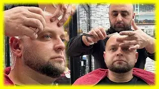 Tranquil ASMR Head Shave: Experiencing the Artistry of a Professional Barber