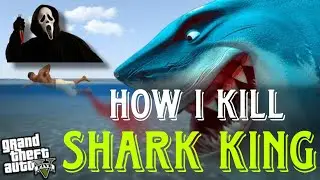 How I Kill Shark King 😲 | GTA 5 | #gta5 #shark #king #kill #gaming #graphics #shorts #reels