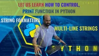 How to control print function in python || Different ways to use print function in Python