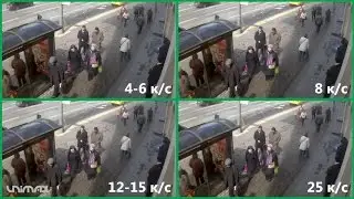 Сколько к/с для видеонаблюдения оживленной улицы?