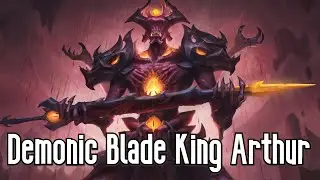 SMITE: Skin Showcase - Demonic Blade King Arthur