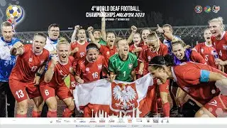 Day 8 Highlights Women's Third place play-off | 4th World Deaf Football Championships | 05/10/2023