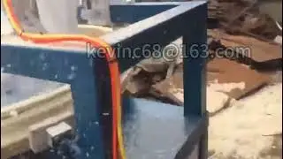 Máquina para fabricar marcos de madera redondos, Marco de espejo circular en madera