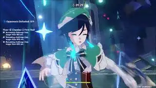 Genshin Impact 3.0 - Morgana & Raiden National Spiral Abyss Floor 12
