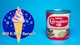 Condensed Milk - Will It Soft Serve?