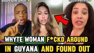 White Woman Cancelled By Guyanese For Doing This! #africanamerican #africandiaspora #guyana