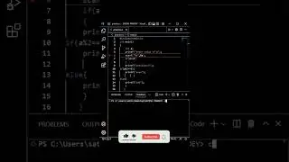 c coad to check number is positive or negative and even or odd#shorts #coding