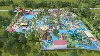3D Architectural Animation- Hispaniola Bay Water Park