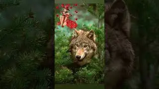 Серый волк и Красная шапочка
