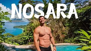 Eating RAW CACAO in NOSARA Costa Rica