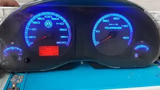 Пересвет приборной панели Volkswagen Sharan