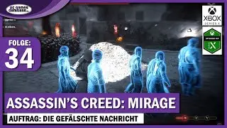 #34 - Auftrag: Die gefälschte Nachricht - Assassin’s Creed Mirage | Xbox Series X 4K Gameplay