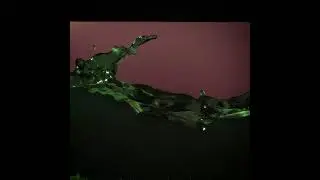 Blender 3D fluid dynamics