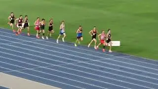 800m U17 Men Final. QLD All Schools Championships, QSAC 1 November 2024