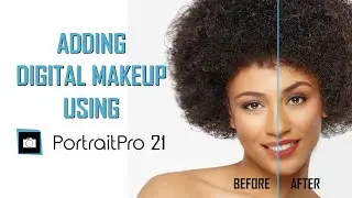 Portrait Pro 21 - Adding Digital Makeup