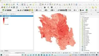 Urban Thermal Field Variance Index UTFVI MODEL Using QGIS Software