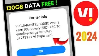 How To Claim VI Free 130GB FREE Data Offer !!