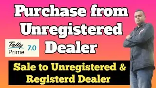 Purchase from Unregistered Dealer in Tally Prime IISale to unregistered dealer in Tally Prime II