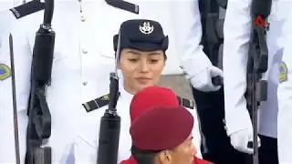 Who is Gorgina Choo? The Chiobu Guard of Honour President Halimah Yacob Spoke to at NDP 2018
