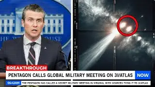 Military Emergency Meeting Called on 3I/ATLAS — Scientists Just Sounded the Alarm