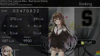 osu! Beat Syncer от DIVELA feat Hatsune Miku / 5,54* / 99,30% / fc