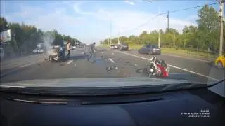 Дтп с участием мотоциклиста...