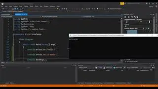 Visual Programming with C# - Console Applications Part 1