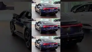 Experience this pinnacle of electric performance in this Audi e-tron GT with Ascari Blue Metallic