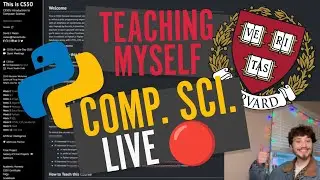 Teaching Myself Computer Science LIVE 🔴 | Harvard CS50X 2025: Week 6 Lecture | 02-10-2025