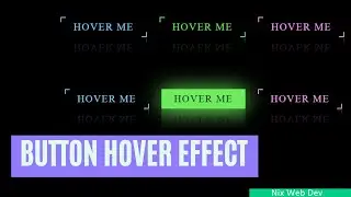 || Button Hover Effect || CSS Hover Button Effect ||