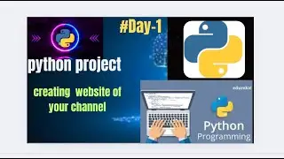 python project  for beginner || Creating  website using python with Django framework💯