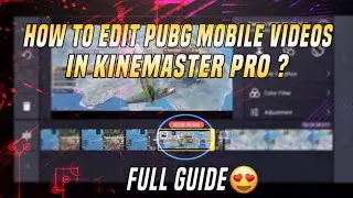 How To Edit Pubg Mobile Videos In Kinemaster Pro ? Full Guide | Asmodeus Gaming | #kinemasteredit