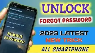 How To Unlock Pattern Lock on Android 2023 !! New Trick without data loss