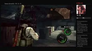 Live Resident Evil 5# jogando com minha amiga.